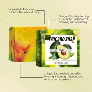 Nuevo Jabón de Aguacate Premium para Baño y Cuerpo, Jabón Limpiador al por Mayor, Aroma y Logotipo Personalizables - Product Image 1
