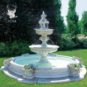 สวนกลางแจ้งขนาดใหญ่<span class=keywords><strong>3</strong></span>ชั้นหินน้ำพุแกะสลักรูปปั้นม้า - Product Image 5