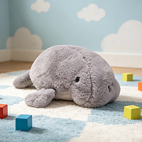 Adorable jouet en peluche personnalisé pour les cadeaux de retour d'anniversaire des enfants, les récompenses de la maternelle et les remplissements de sacs de fête