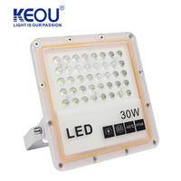 KEOU Projecteur LED à réflecteur étanche IP66 à montage suspendu Projecteur 30W pour l'extérieur