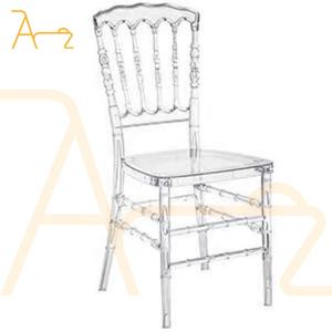 เก้าอี้อะคริลิคใสด้านหลังทรงกลมเก้าอี้รับประทานอาหารเก้าอี้งานแต่งงานคริสตัลหรูหราหรูหราไม่มีที่วางแขนแบบทันสมัย - Product Image 3