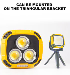 Vente en gros de lampes de camping à led super lumineuses pour <span class=keywords><strong>atelier</strong></span> de réparation automobile Lampe de travail COB rechargeable par USB - Product Image 3