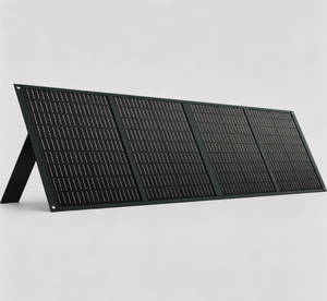 แผงโซลาร์เซลล์พับได้แบบพกพา 400W ประสิทธิภาพสูง 25% พร้อมขาตั้งในตัว แข็งแรง ติดตั้งง่าย ใช้งานกลางแจ้ง - Product Image 1