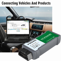 Conector OBD, Adaptador OBD Original VXDIAG VCX NANO para Land Rover y Jaguar 2 en 1, Herramienta de Diagnóstico Automotriz con Software OBD2 SSD V141