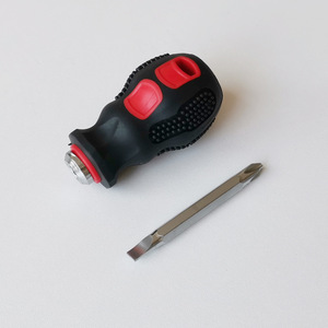 Tournevis en acier au vanadium 6 mm x 350 mm, double tête Ph2 Sl6, magnétique, outil domestique - Product Image 2