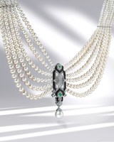 Conjunto de collar de concha Retro de lujo Lixin con pendientes Cleopatra rodio joyería fina para bodas compromisos circón romántico