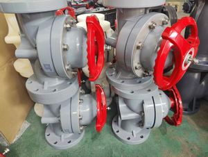 Valvola a Diaframma Manuale in CPVC Resistente alla Corrosione per Acidi, Trattamento Acque a Bassa Temperatura, Industria Chimica e Tubazioni - Product Image 3