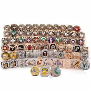 Bague de championnat de basket-ball <span class=keywords><strong>NBA</strong></span> 1947-2024, trophée, ensemble complet de 79 pièces, bijoux en alliage pour homme, mode, haute qualité, bagues de sport personnalisées - Product Image 3