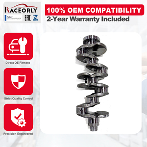 Raceorly 03L105021D Albero Motore in Acciaio Forgiato con Ingranaggio per VW Golf Passat <span class=keywords><strong>Tiguan</strong></span> Amarok Multivan Audi A3 Q5 2009-2018 2.0L <span class=keywords><strong>TDI</strong></span> - Product Image 2