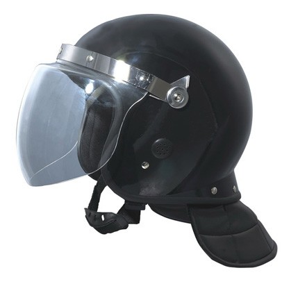 casco antidisturbios para la policía táctica