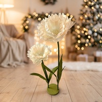 Fleurs géantes en papier en gros, roses en papier innovantes, grandes fleurs artificielles douces faites à la main pour les décorations de mariage, de fêtes et d'événements