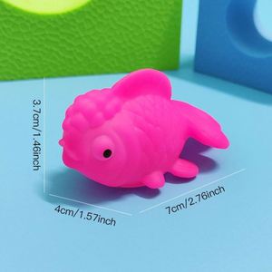 Juguetes de Baño para Niños en Edad Preescolar, Juguetes de Goma Flotantes con Sonido para Bebés, Juguetes de Animales para el Baño para Niños Pequeños - Product Image 4