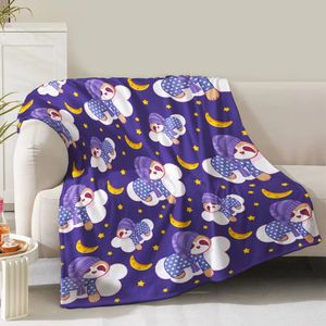 Rústico occidental de tamaño completo Tribal Bull Skull ropa de cama sofá mantas de felpa polar étnico azteca vaca patrón mantas para regalos - Product Image 2