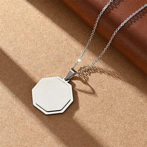 Ciondoli in Acciaio Inossidabile per Incisione Laser, Pendenti per Cani Personalizzabili, Vendita all'Ingrosso, <span class=keywords><strong>Nome</strong></span> Personalizzato - Product Image 2