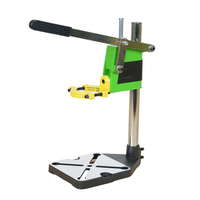 Support de perceuse rotatif en aluminium pour petite perceuse électrique, meuleuse et porte-outil rotatif avec capacité de 25-58 mm