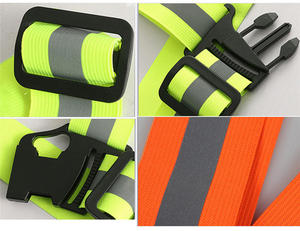 เสื้อกั๊กสะท้อนแสงสำหรับเด็ก ผู้ใหญ่ และไซส์พลัส พร้อมสายรัดยืดหยุ่น มองเห็นได้ชัดเจน เหมาะสำหรับการปั่นจักรยาน วิ่งออกกำลังกาย และกิจกรรมกลางแจ้ง เพื่อความปลอดภัย - Product Image 6