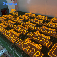 Prix d'usine personnalisé acrylique Led lettre lumière néon signe joyeux anniversaire néon personnalisé acrylique Led signe