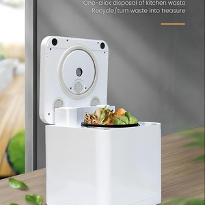 Chất lượng cao nóng bán thân thiện với môi điện chất thải thực phẩm sáng tác máy tự động hộ gia đình nhà bếp chất thải composter - Product Image 2