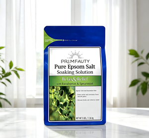 Cristaux de <span class=keywords><strong>sel</strong></span> d'<span class=keywords><strong>Epsom</strong></span> pur parfumé de qualité supérieure, sans résidus, dissolution rapide, <span class=keywords><strong>sel</strong></span> de bain relaxant pour le corps, soulagement du stress - Product Image 6