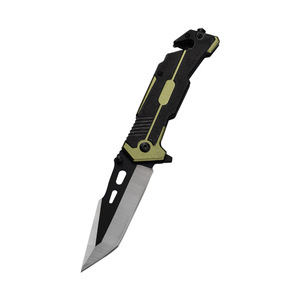 Cuchillo de Supervivencia Multiusos de Acero Inoxidable 3cr13 Premium, Mango de Aluminio, Hoja Recta, para Camping y Caza, DIY OEM - Product Image 3