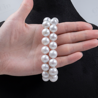 Collier de perles de culture d'eau douce blanches de qualité AAAA, style bohème, haute brillance, pour usage quotidien et revendeurs, par China Edison
