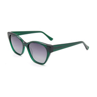 Montures de lunettes optiques œil-de-chat en acétate faites à la main pour femmes, verres PC de haute qualité, lunettes de mode avec étui