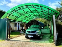 5mm vert Durable Multiwall Polycarbonate panneau creux Style moderne gousset Topgal mur rideau avec mots clés extraits
