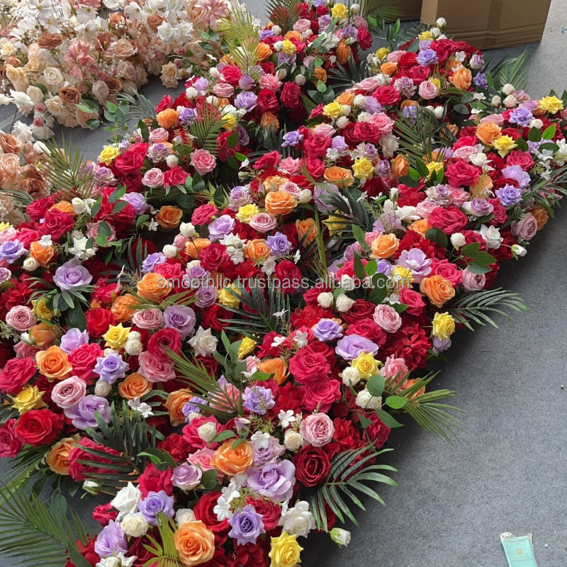 รองเท้าวิ่งลายดอกไม้