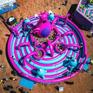 Parc de <span class=keywords><strong>jeux</strong></span> gonflables commercial Lilytoys, trampolines à thème, aire de <span class=keywords><strong>jeux</strong></span> extérieure, parcours d'obstacles, <span class=keywords><strong>jeux</strong></span> d'amusement - Product Image 5