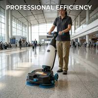 Nettoyeur automatique CleanHorse K4 pour les établissements de santé et les cliniques dentaires, laveur de sols automatique sanitaire