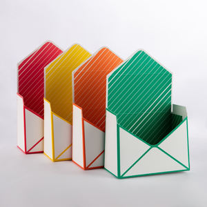 Caja de regalo de papel de alta gama para <span class=keywords><strong>ramos</strong></span> de flores frescas, embalaje exquisito y colorido, logotipo personalizado - Product Image 6