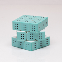 3x3x3 UV Impresión digital en color Patrón personalizado Juguetes educativos Regalo promocional 5,7 cm Tamaño Cubo mágico Rompecabezas