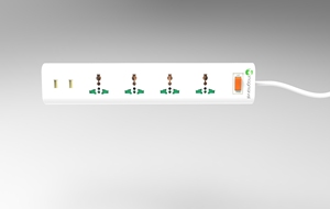 Bán buôn 4 Gang PC Phổ Ổ Cắm Khu Dân Cư Tăng Bảo Vệ Điện Strip với USB cho Châu Phi - Product Image 5