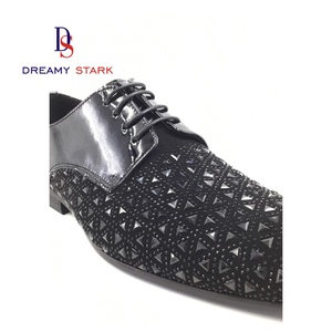 Chaussures de mariage pour hommes personnalisées, style slip-on, automne, luxe léger, confort, chaussures formelles, cuir de vachette véritable de haute qualité et durable - Product Image 5
