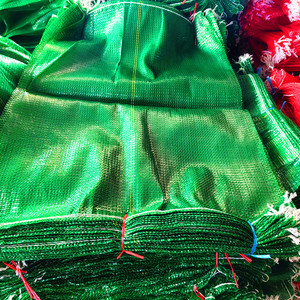 Sac en filet tubulaire en polypropylène tissé GRS en plastique PE, fabrication directe d'usine CE, petit sac en filet Leno, capacité de 50 kg, oignon, fruit, riz PP - Product Image 3