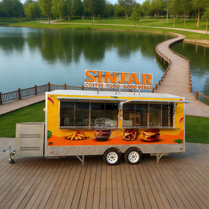 Camion de restauration rapide Pizza BBQ 2025 entièrement équipé à vendre aux États-Unis, camion de café mobile équipé avec DOT CE - Product Image 3