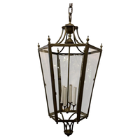 Lustre suspendu en laiton vieilli de style industriel moderne, style Regency, pour entrée, table à manger, îlot de cuisine, hall d'entrée, décoration