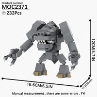 Ensemble de blocs de construction Space War Rancor AT-RT, kits DIY, briques MOC, jouets pour enfants, Mould king MOC2371