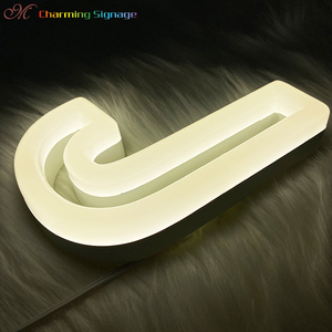 Mẫu miễn phí không có moq không thấm nước IP68 Hạnh Phúc sinh nhật tùy chỉnh Acrylic <span class=keywords><strong>LED</strong></span> thư ánh sáng Neon dấu hiệu - Product Image 2