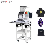 Máquina de Bordar Computarizada de Alta Calidad para Camisetas, con Software, Motor de 15 Agujas, 1200 RPM, para Uso Doméstico, Nuevo Modelo en Venta