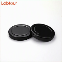 Bouteilles de vin et bocaux en verre de haute qualité de 58 mm avec bouchon torsadé en fer blanc, de qualité alimentaire, écologiques, étanches, pour la série de boissons