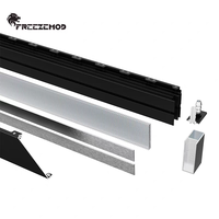 Radiateur de refroidissement par eau pour serveur FREEZEMOD, 7 emplacements pour ventilateurs, RoHS, radiateur en aluminium de 40 mm. SR-LP40-40X7F75