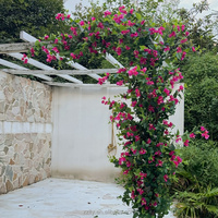 ZZLTY Guirlandes artificielles 3D de bougainvilliers, fausses guirlandes florales pour aménagement de murs fleuris