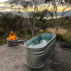 Intercambiador de Calor de Acero Inoxidable para Calentadores de Agua a Leña, Tanques de Almacenamiento, Piscinas y Baños de Hidromasaje a Leña, con Tubo de Acero Galvanizado - Product Image 1