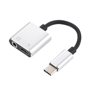 2-en-1 <span class=keywords><strong>USB</strong></span> <span class=keywords><strong>C</strong></span> vers Aux <span class=keywords><strong>Jack</strong></span> Dongle Cable New Condition PD Charger Adapter pour iPhone 15 Pro Max pour Samsung Series Output Type AC - Product Image 6