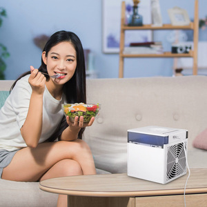 Nuevo ventilador <span class=keywords><strong>de</strong></span> refrigeración portátil Ultra USB, Humidificador interior, <span class=keywords><strong>aire</strong></span> <span class=keywords><strong>acondicionado</strong></span> Personal <span class=keywords><strong>de</strong></span> 3 velocidades con luz LED para el hogar y la Oficina - Product Image 4