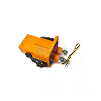 Hochspannung EV Schotteranschluss orange 2-Pin-Stecker Steckdose HVIL 200 A 50 mm Kabel