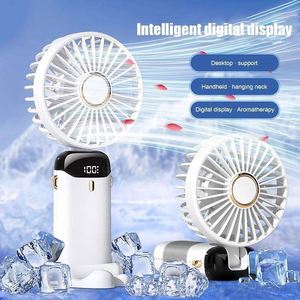Nouveau ventilateur USB portable 2026, mini ventilateur électrique pliable en plastique rechargeable pour bureau, étudiants, voiture et extérieur – Cadeau idéal - Product Image 2