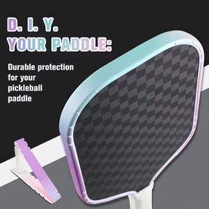 <span class=keywords><strong>Prix</strong></span> de gros, ruban de protection personnalisé pour raquette de pickleball, durable, professionnel, lisse, adhésif, bord protecteur - Product Image 4