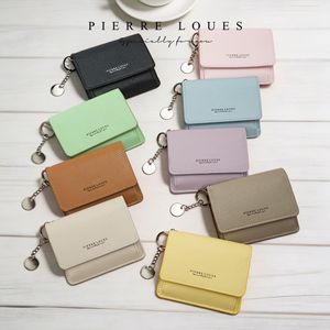 Porte-monnaie compact Pierre Loues de 5 pouces avec porte-clés et porte-cartes pour usage quotidien - Product Image 2